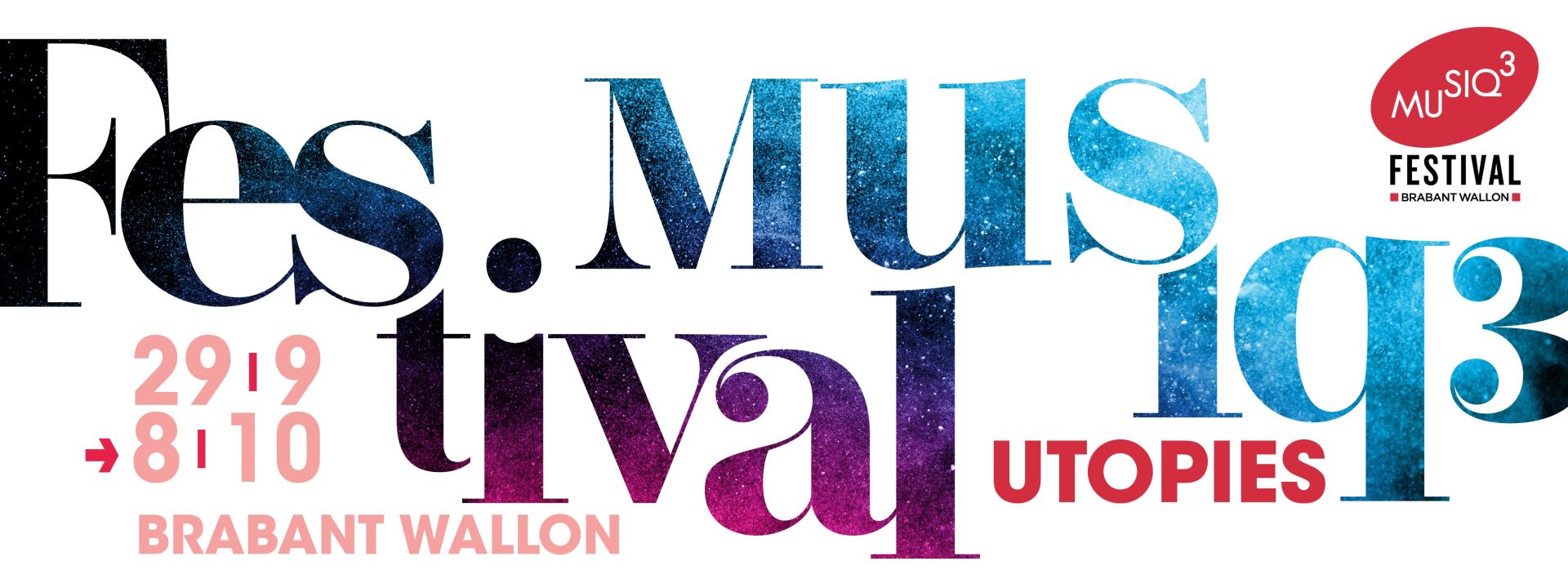 Festival Musiq3 2023 - UTOPIA